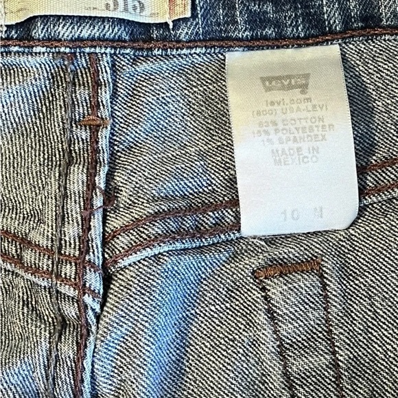 Levi’s 515 Boot Cut Jeans Denim Womens Size 10 Inseam 31” - Picture 3 of 3